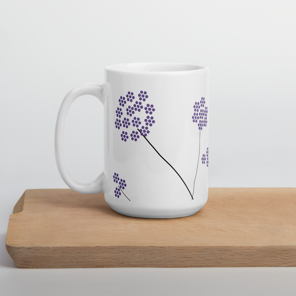 Purple Small Flowers | Mug