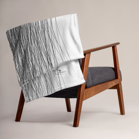 Black Wind | Throw Blanket