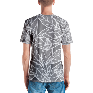 Messy White Leaves | Men's T-Shirt
