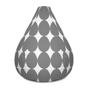 Easter Pattern Gray | Bean Bag Chair
