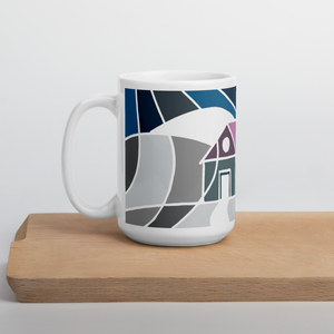 Pastel Winter House | Mug