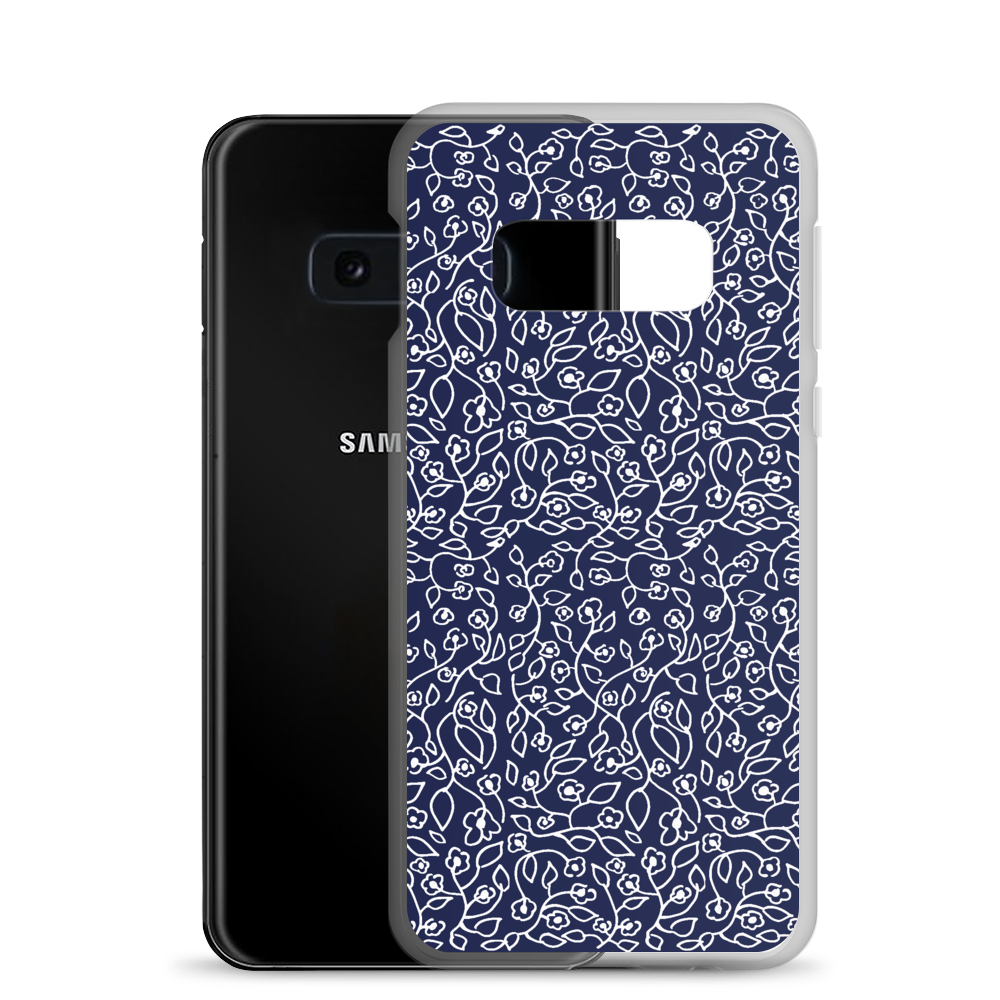 White Small Flowers | Samsung Case