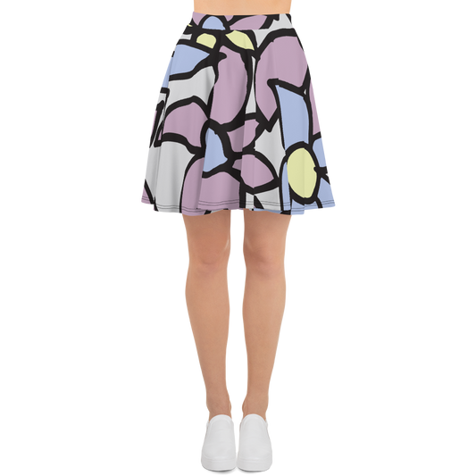Flower Mix | Skater Skirt