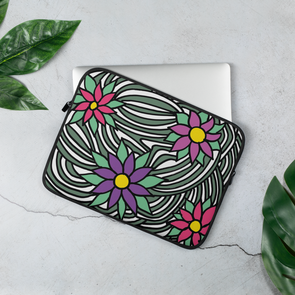 Flower Ornament | Laptop Sleeve