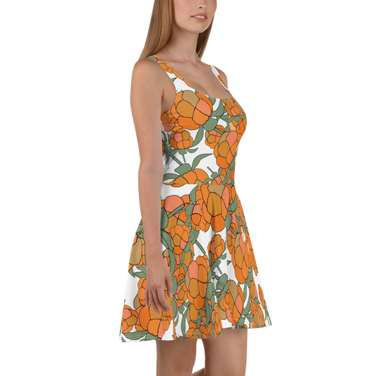 Lakka Ornament Black | Skater Dress