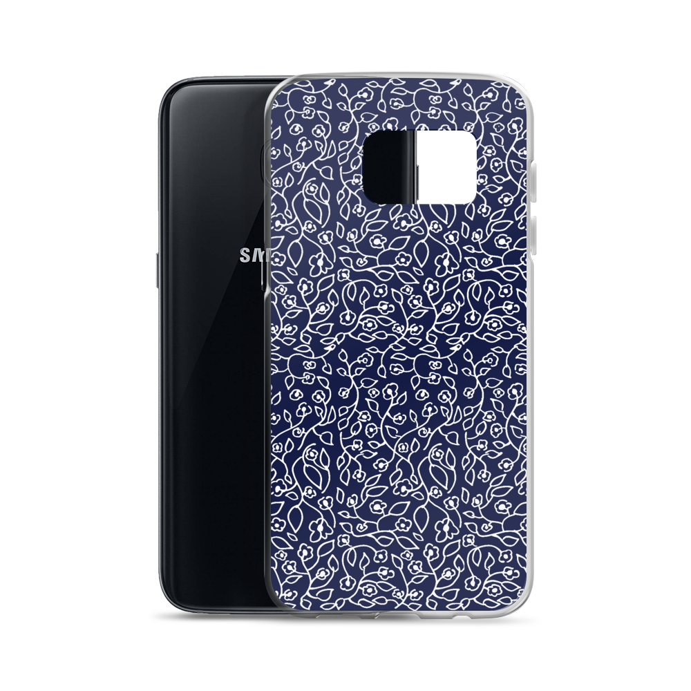 White Small Flowers | Samsung Case