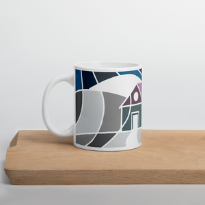 Pastel Winter House | Mug