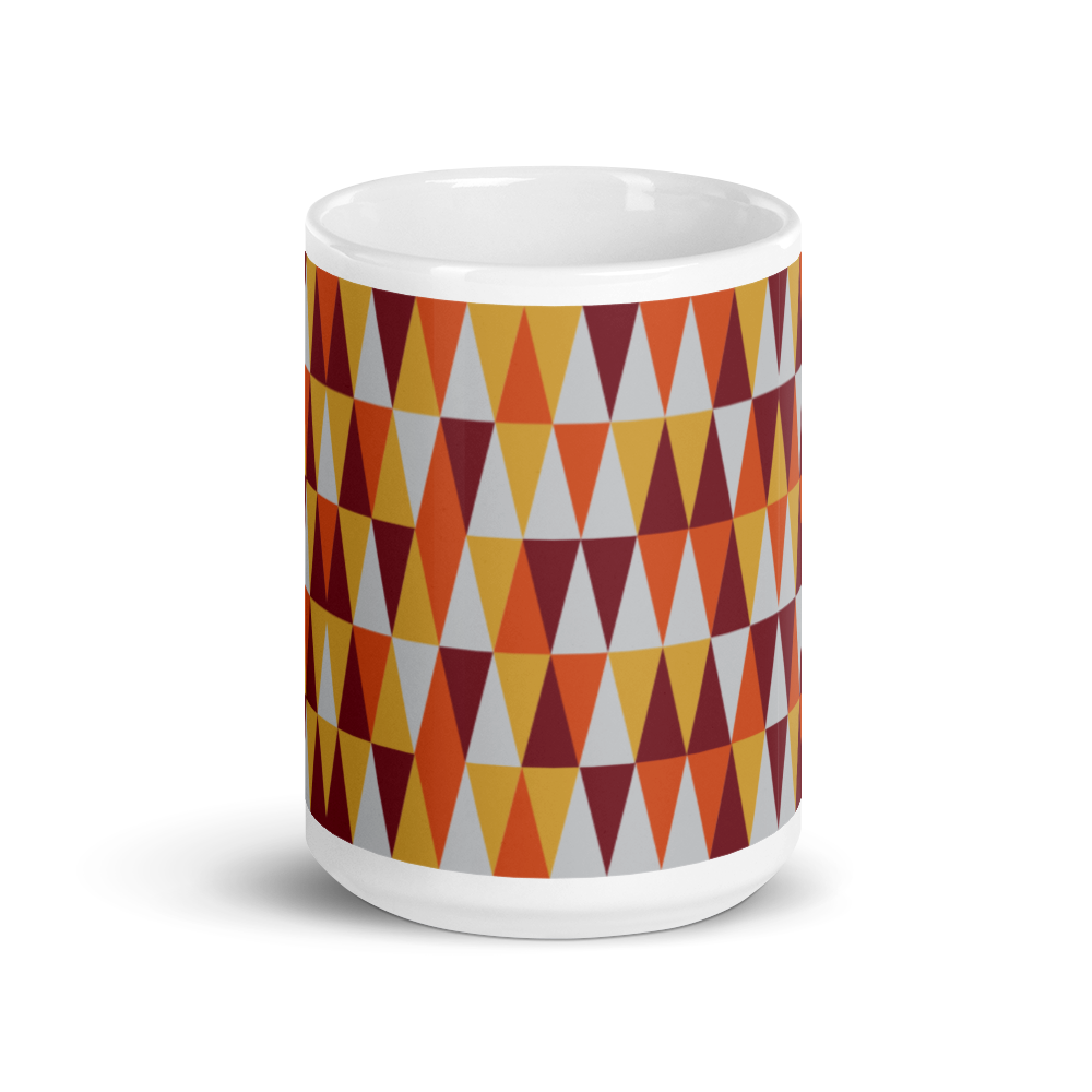 Autumn Triangles | Mug