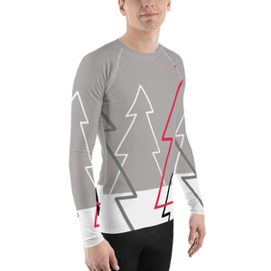 Christmas Tree Forest Colours | Men's Rash Guard
