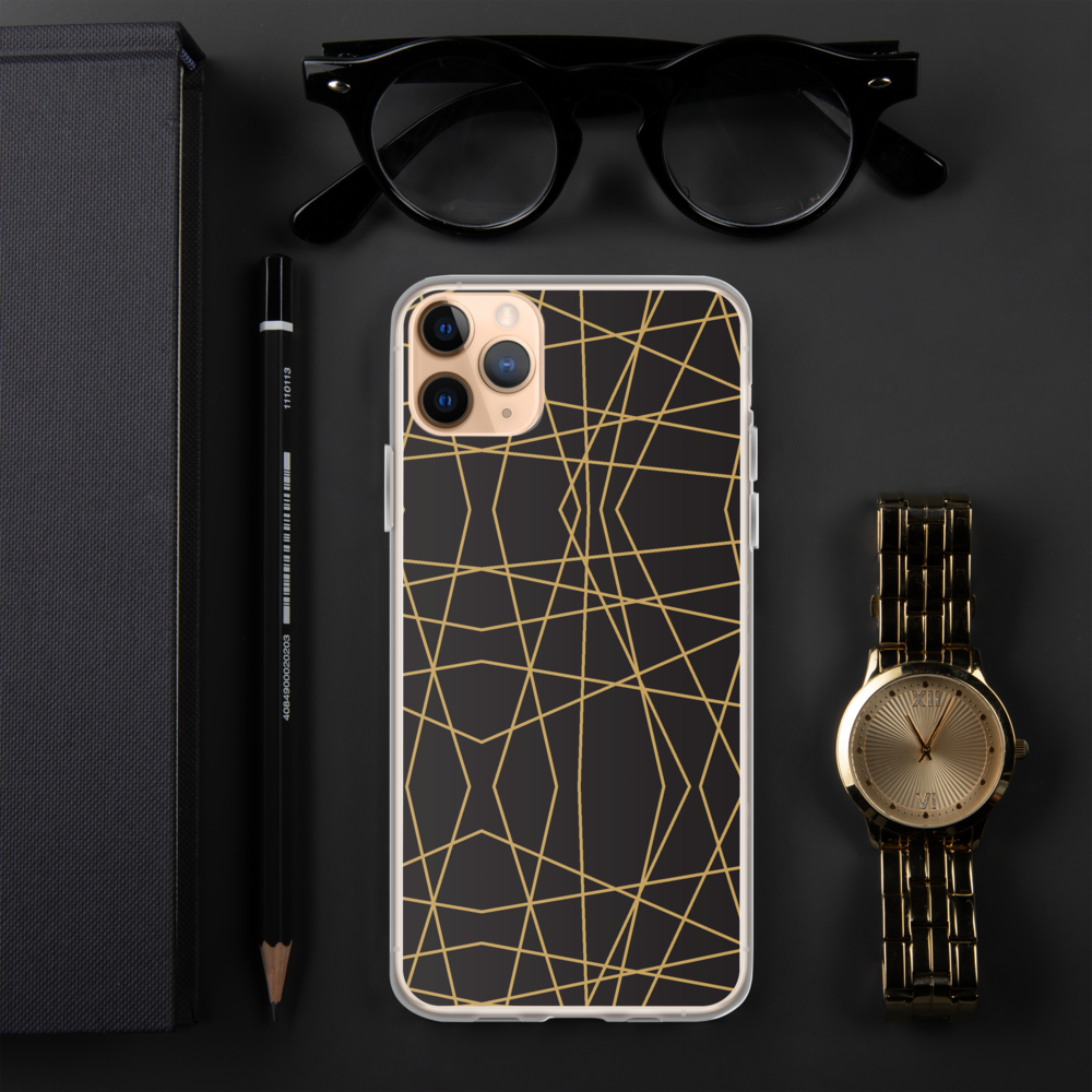 Golden Ornament Lines | iPhone Case