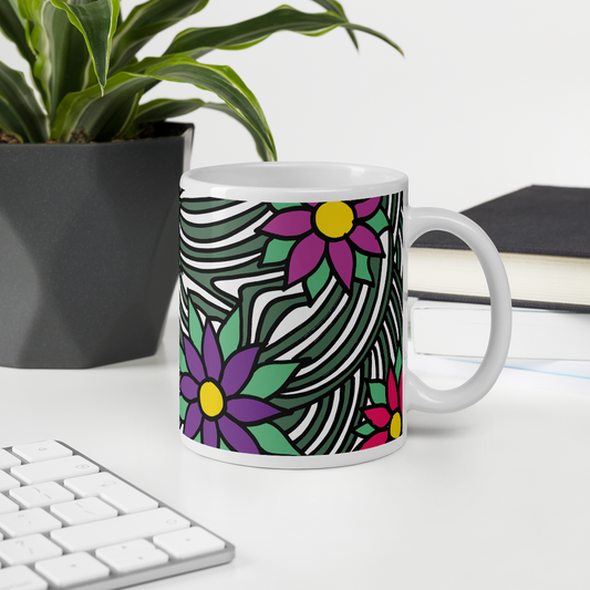 Flower Ornament | Mug
