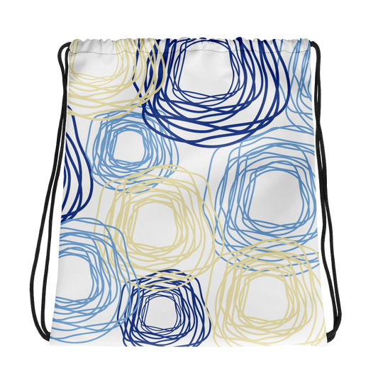 Cheery Flowers | Drawstring Bag