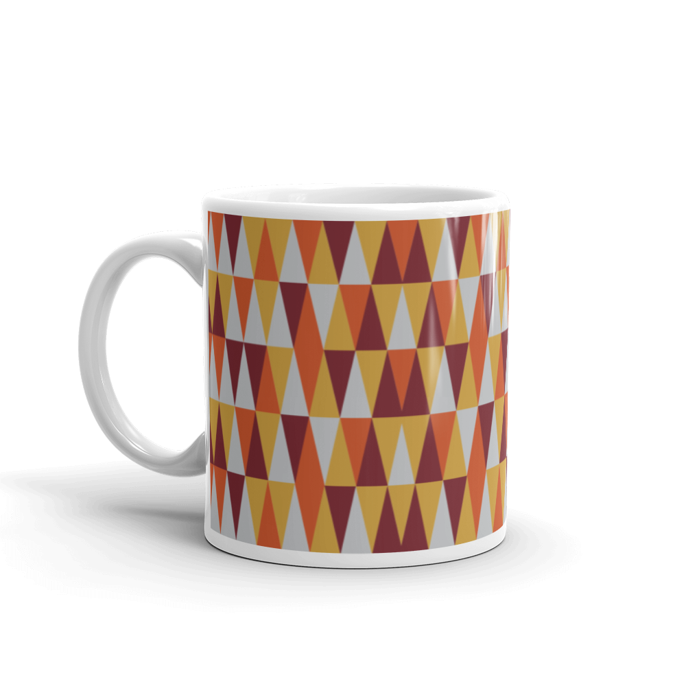 Autumn Triangles | Mug