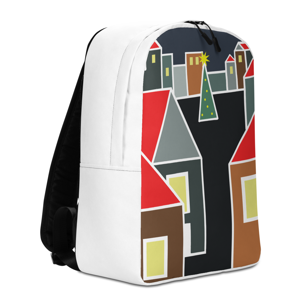 December Eve Red | Minimalist Backpack