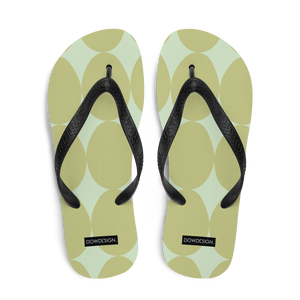 Easter Pattern Olive | Flip-Flops