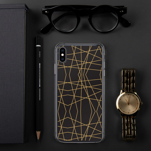 Golden Ornament Lines | iPhone Case