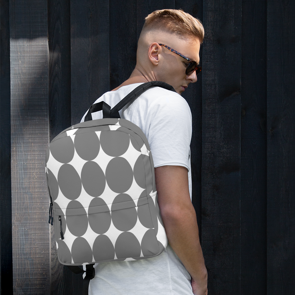 Easter Pattern Gray | Backpack