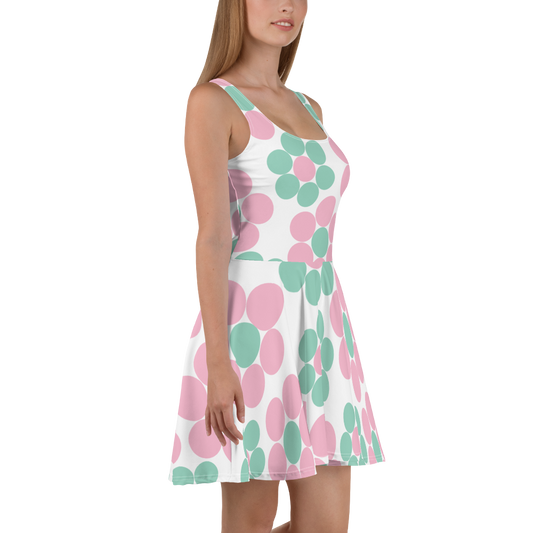 Happy Pastel Flowers | Skater Dress