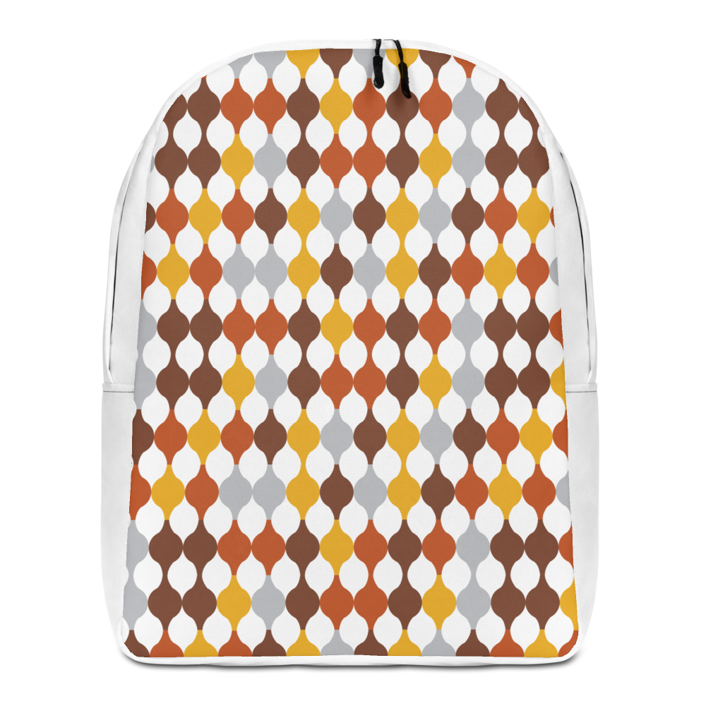 Arabic Warm Ornament | Minimalist Backpack