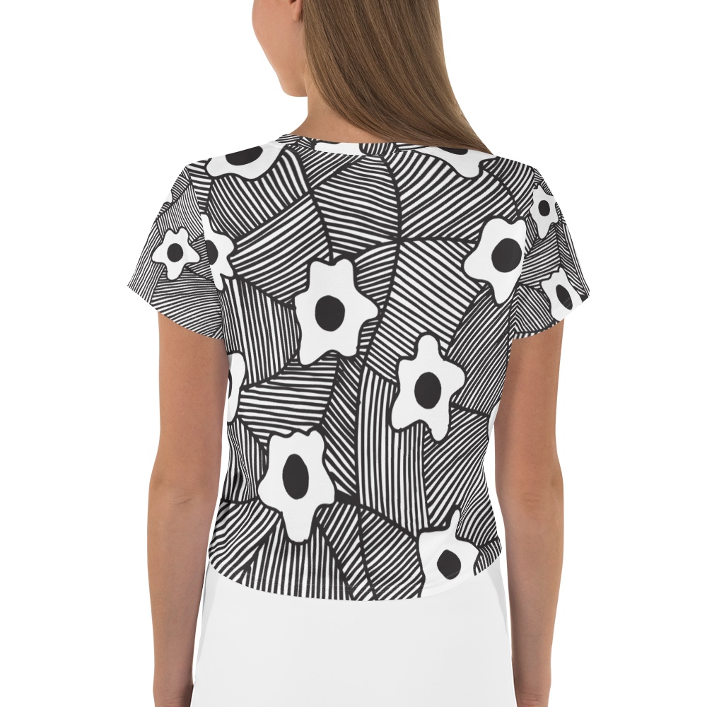 Black Ornament | Crop Tee