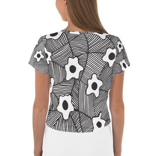 Black Ornament | Crop Tee