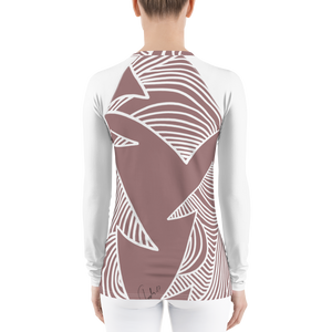 Christmas Pastel Ornament | Women's Rash Guard