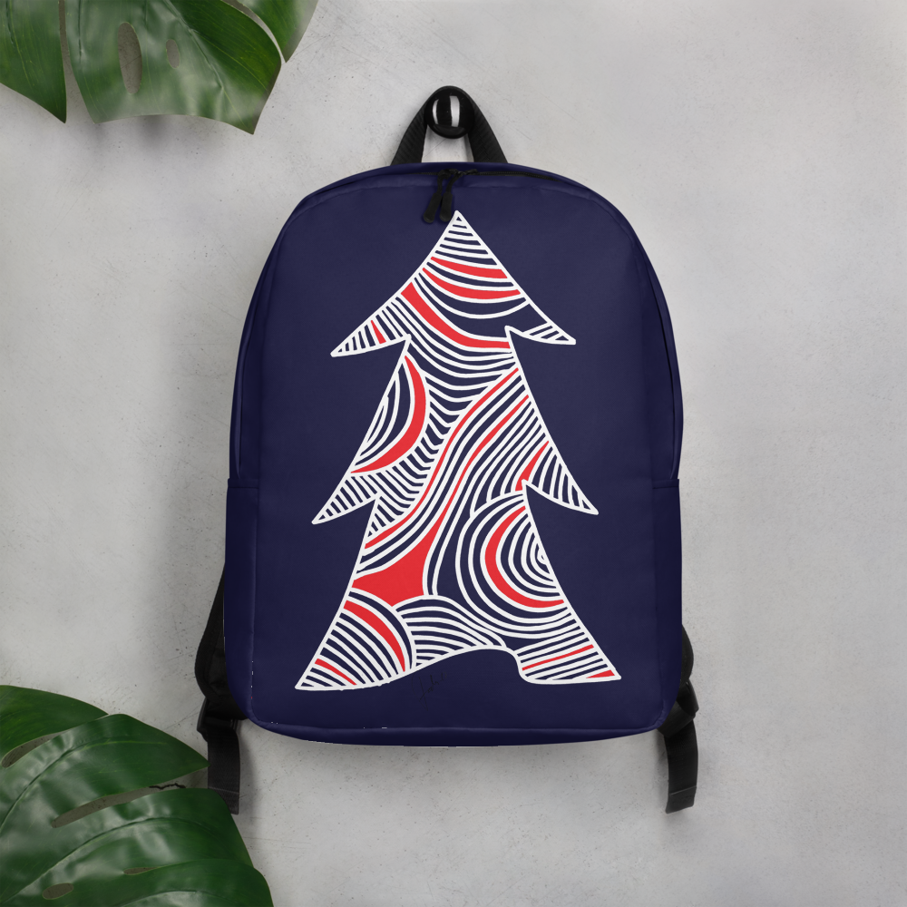 Ornament Christmas Tree | Minimalist Backpack