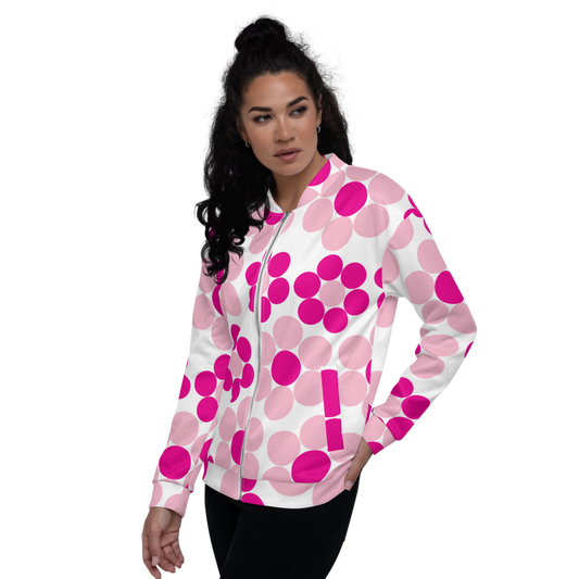 Happy Flowers Ornament | Bomber Jacket