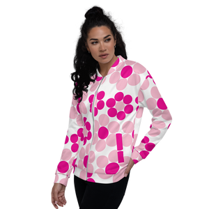 Happy Flowers Ornament | Bomber Jacket