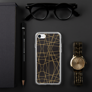 Golden Ornament Lines | iPhone Case