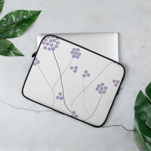 Purple Small Flowers | Laptop Sleeve