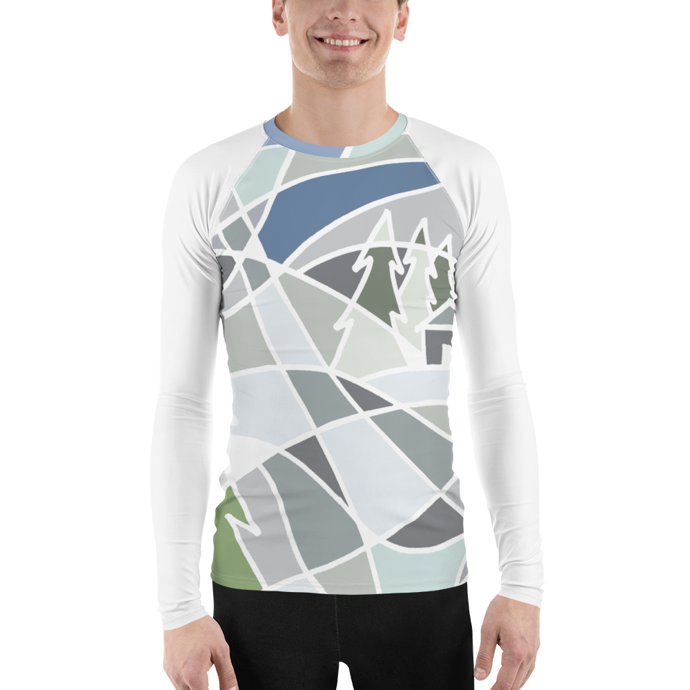 Snowy Day | Men's Rash Guard