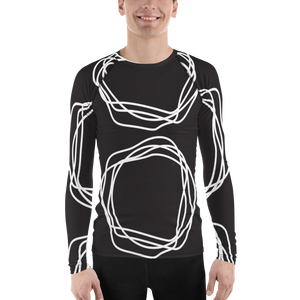 White Flowers | Men's Rash Guard