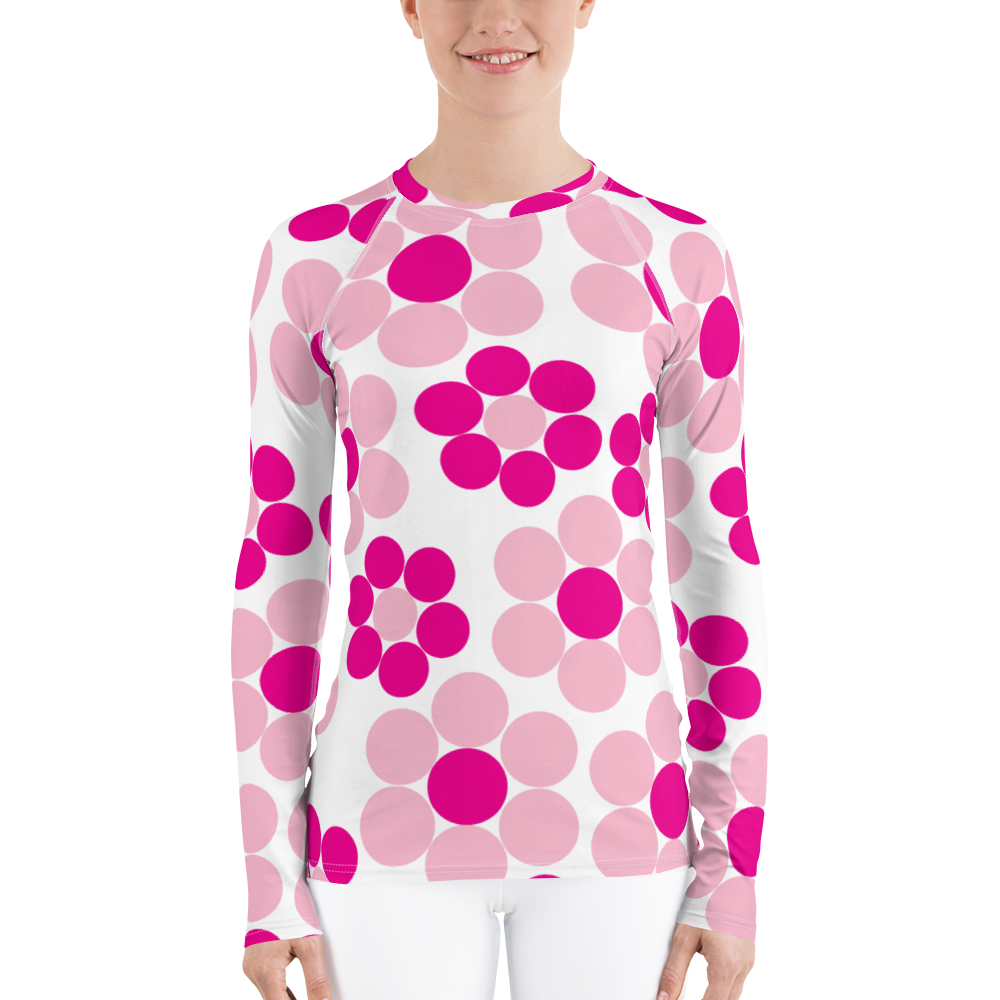 Happy Flowers Ornament | Women's Rash Guard