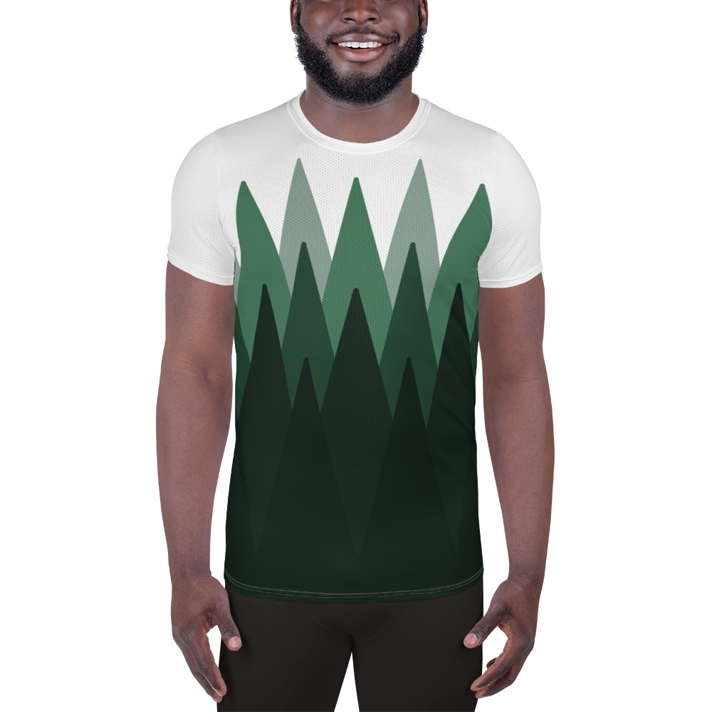 Finnish Forest | Men's Athletic T-Shirt