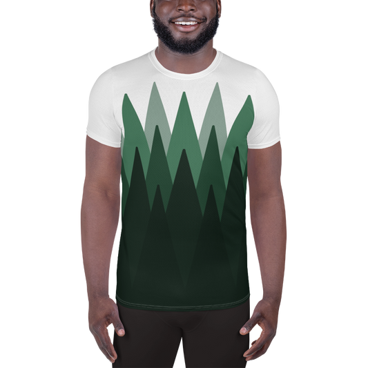 Finnish Forest | Men's Athletic T-Shirt