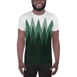 Finnish Forest | Men's Athletic T-Shirt