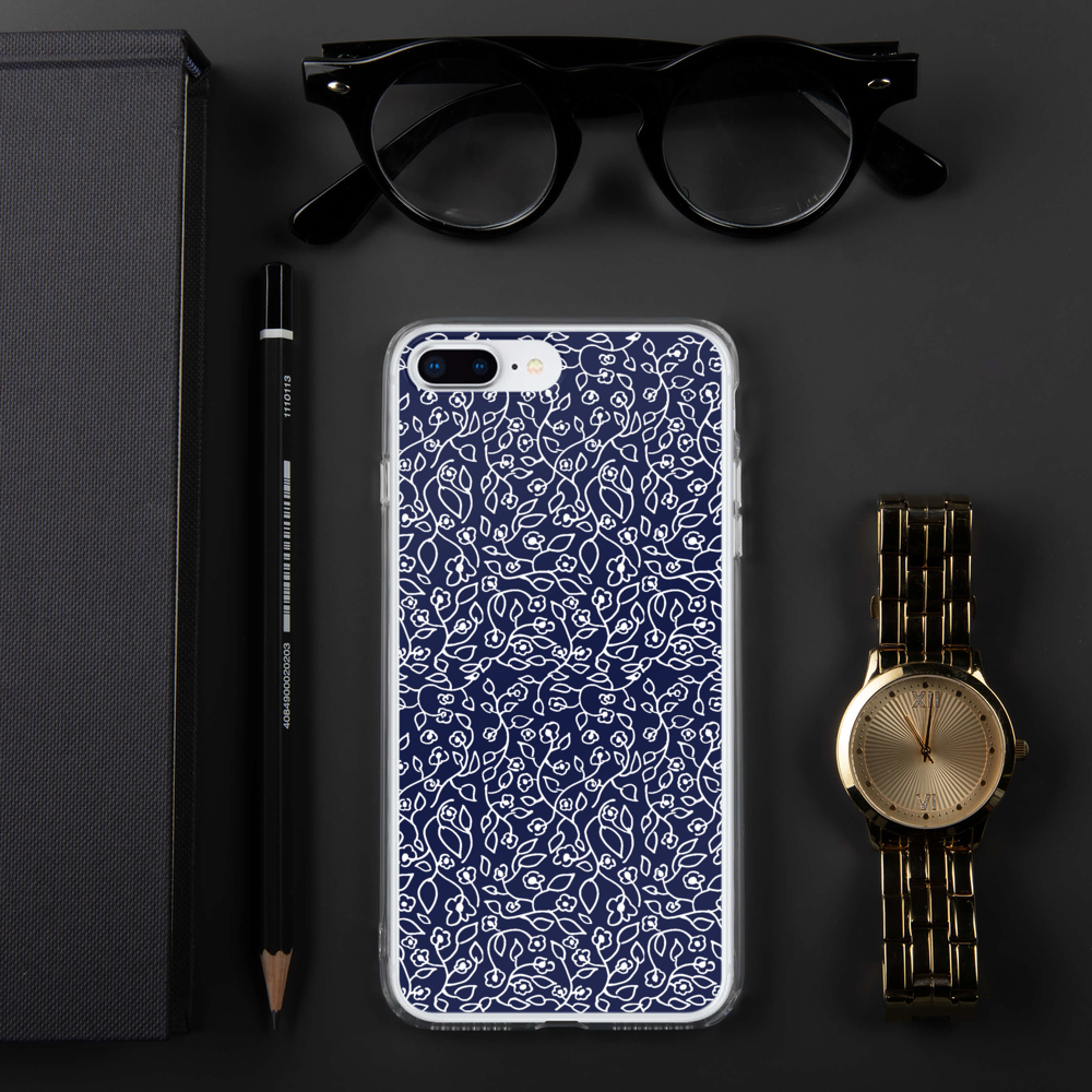 White Small Flowers | iPhone Case