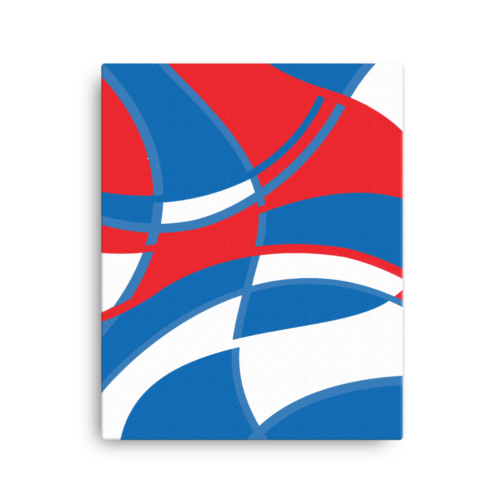 Red, White and Blue | Canvas