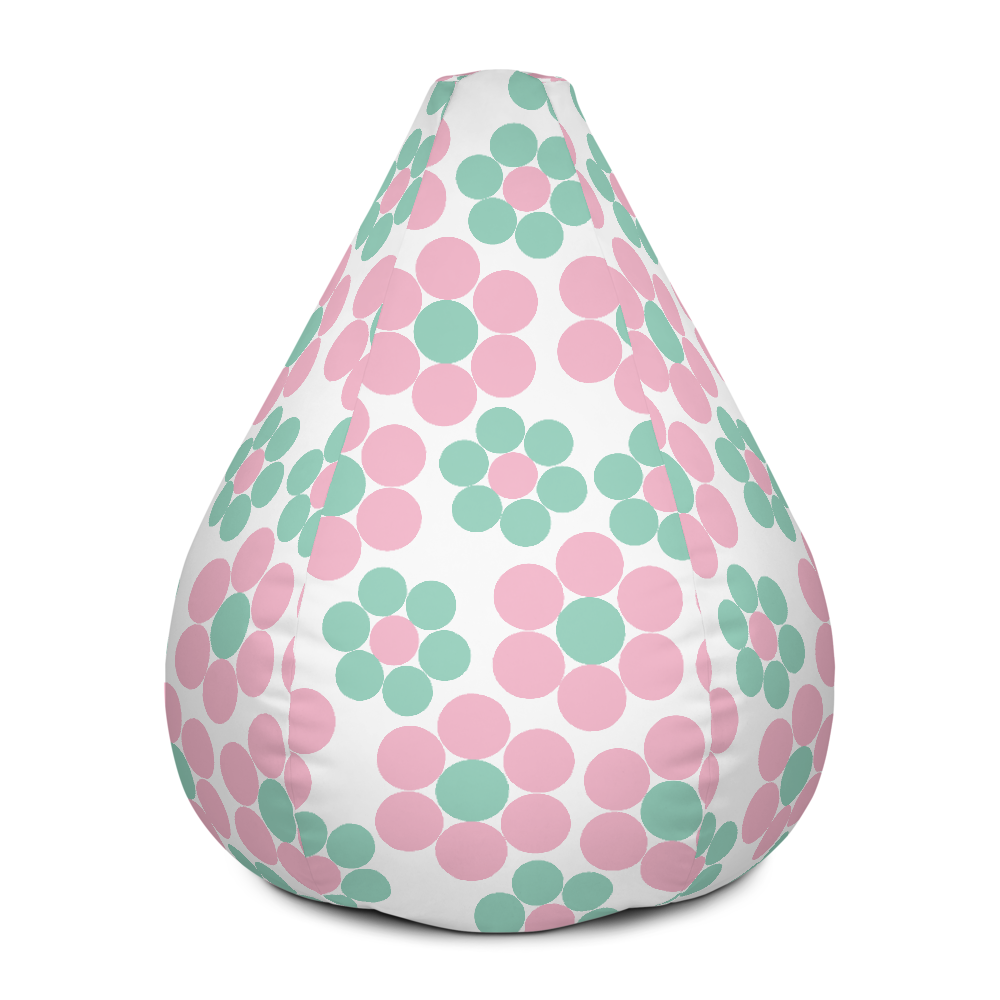 Happy Pastel Flowers | Bean Bag Chair