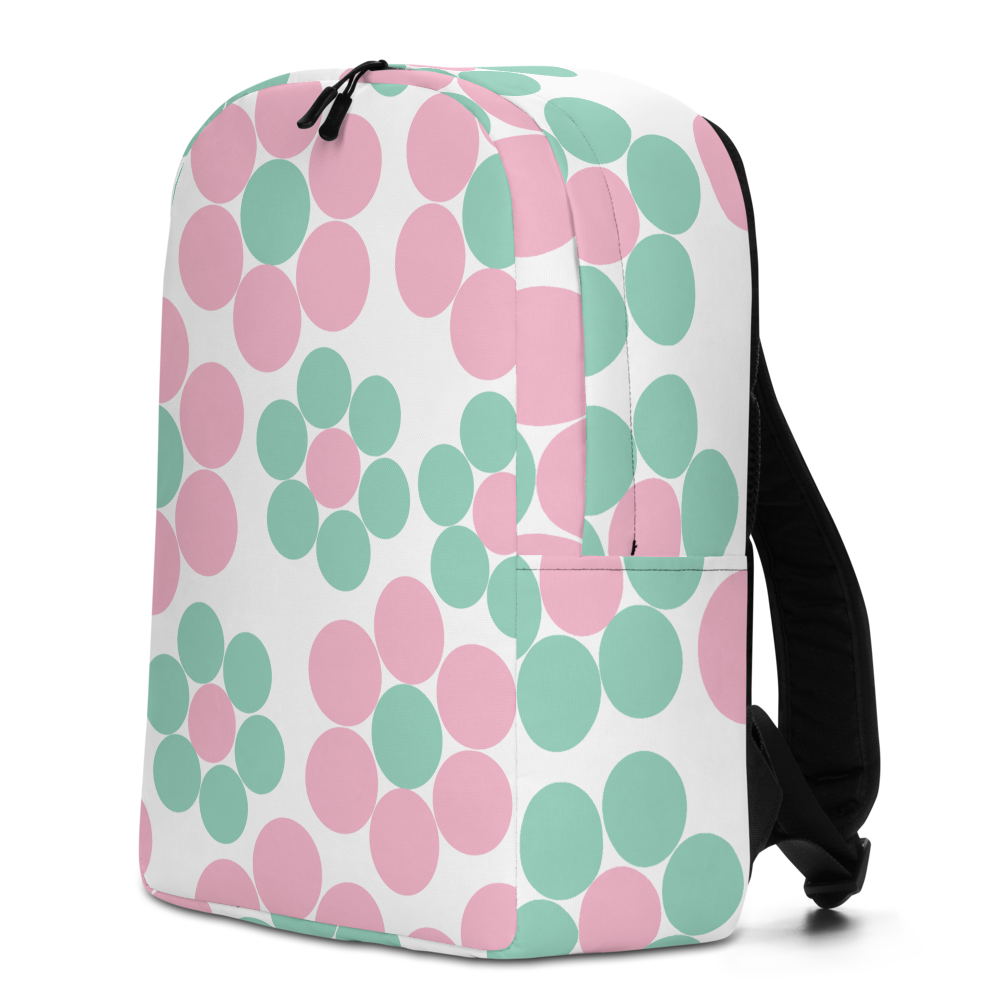 Happy Pastel Flowers | Minimalist Backpack