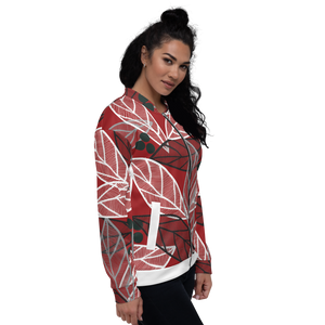 Christmas Leaves | Bomber Jacket