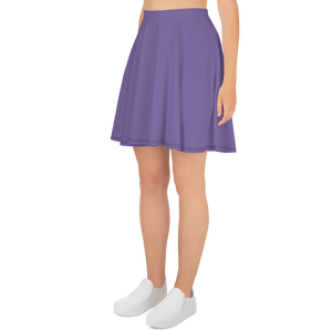Purple Small Flowers | Skater Skirt
