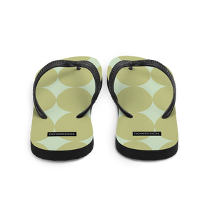 Easter Pattern Olive | Flip-Flops