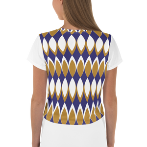 Golden Eye Ornament | Crop Tee