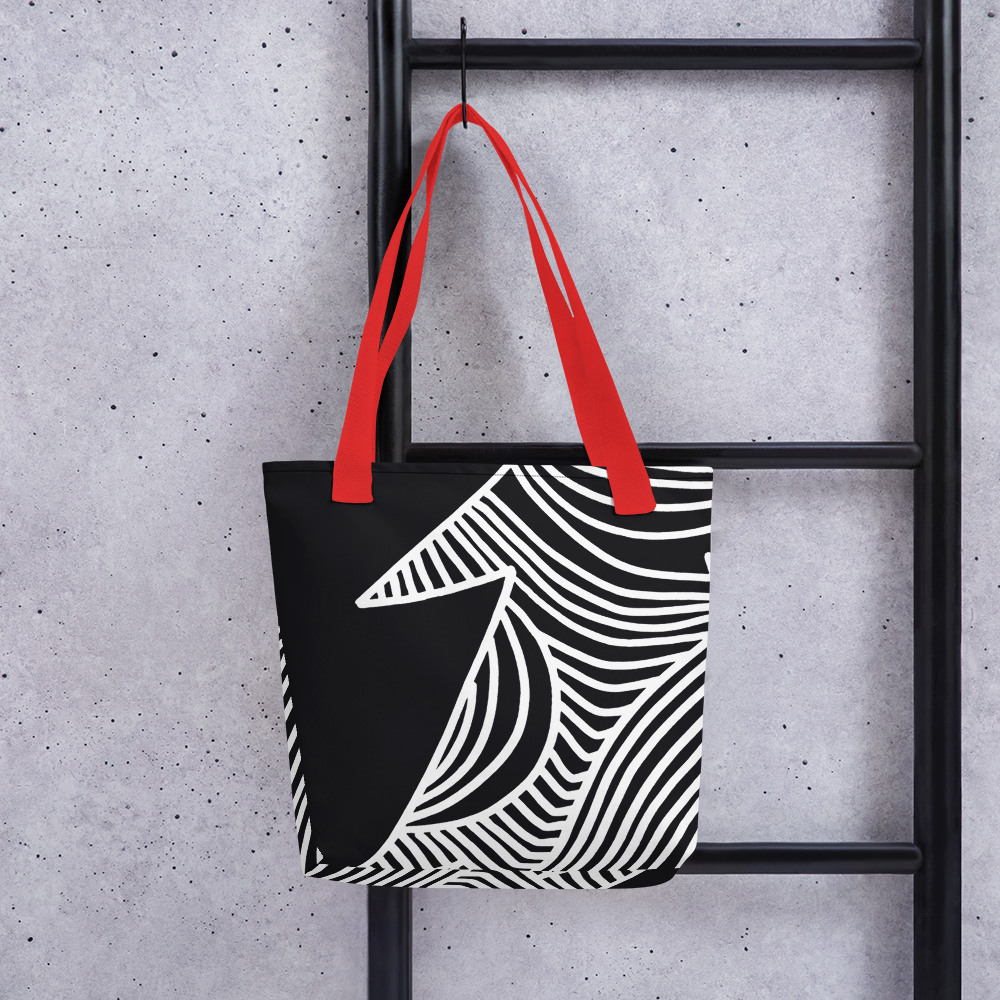 Stars and Trees Black | Tote Bag