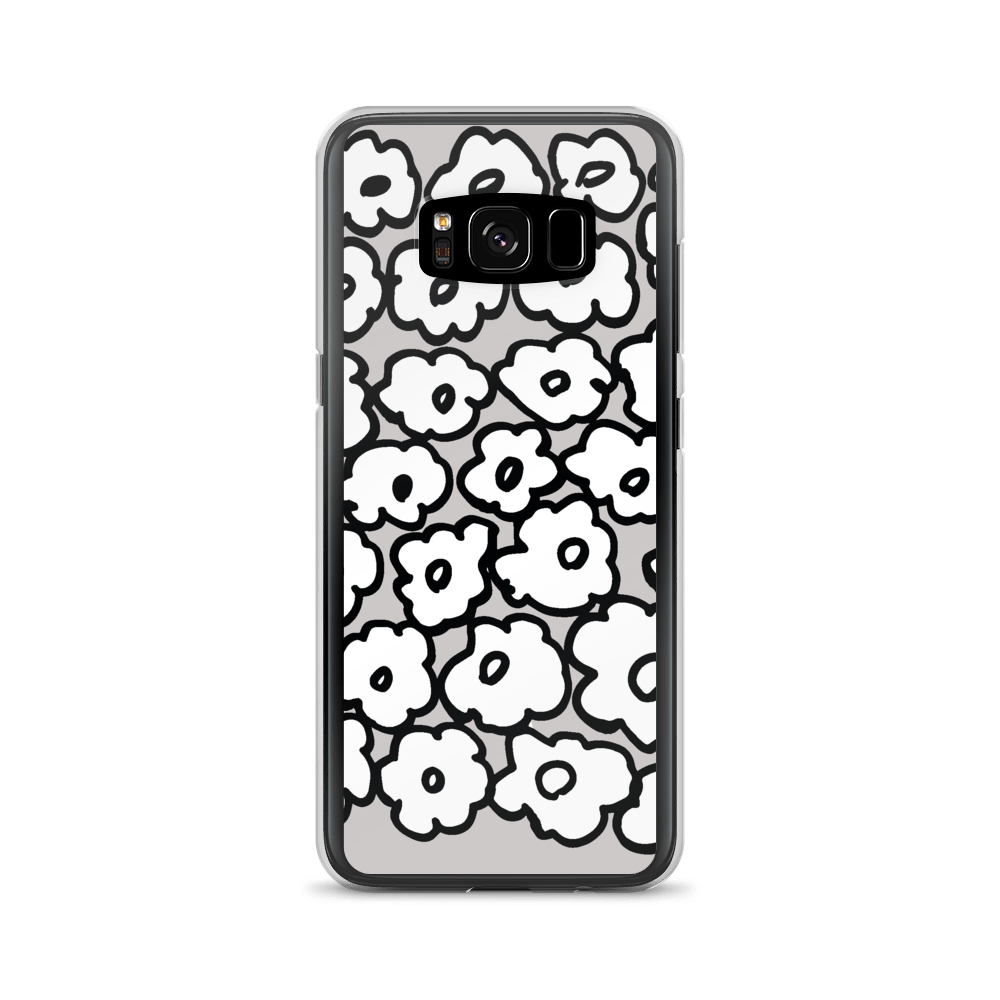 Happy White Flowers | Samsung Case
