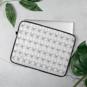 Ornament Graphic Flowers | Laptop Sleeve