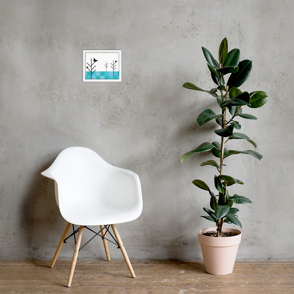 Summer Birds | Framed Poster