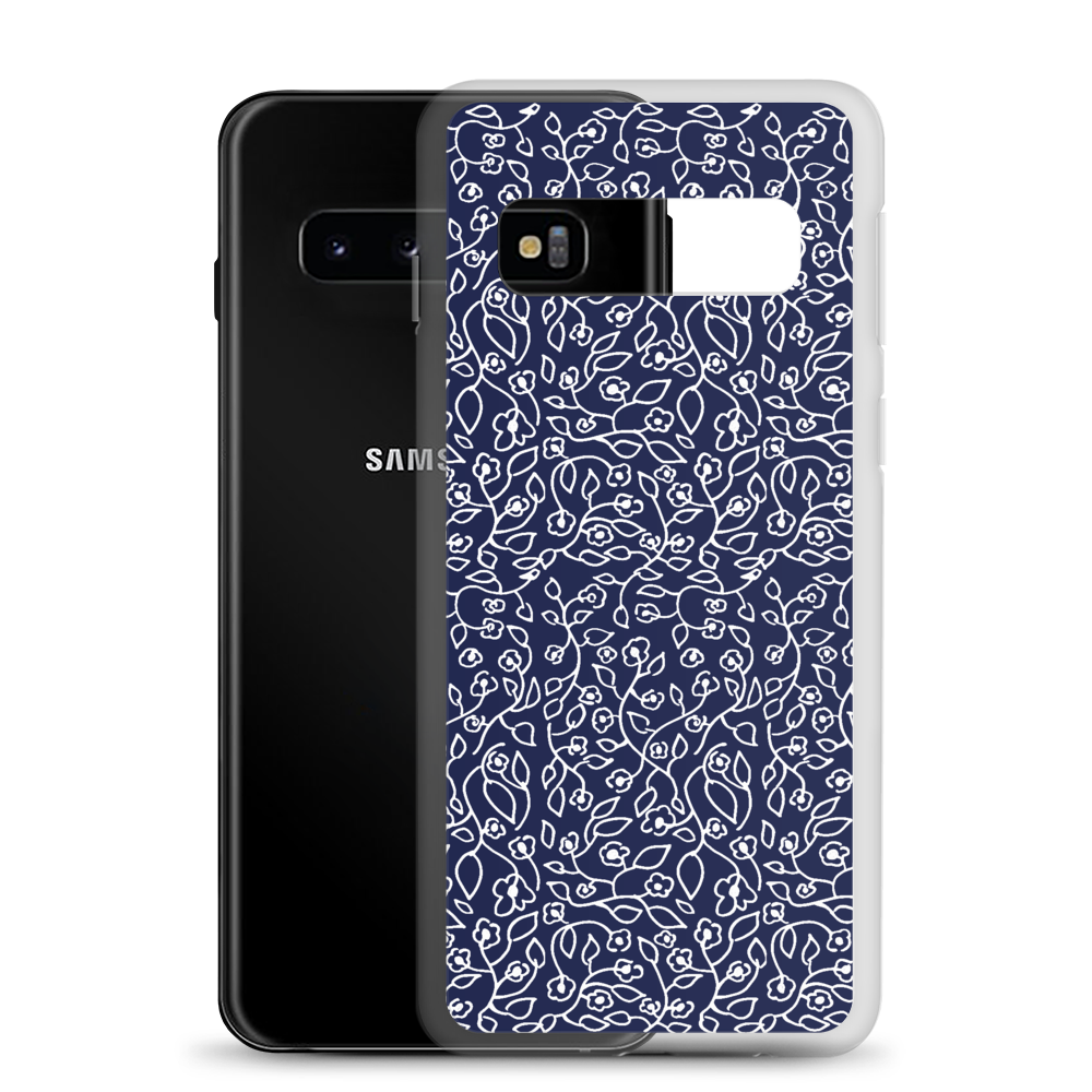 White Small Flowers | Samsung Case